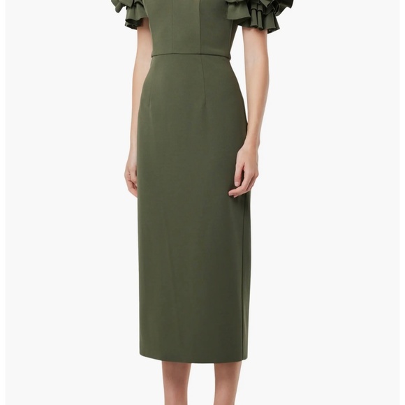 ELLIATT Creole Dress in Green - Picture 3 of 3
